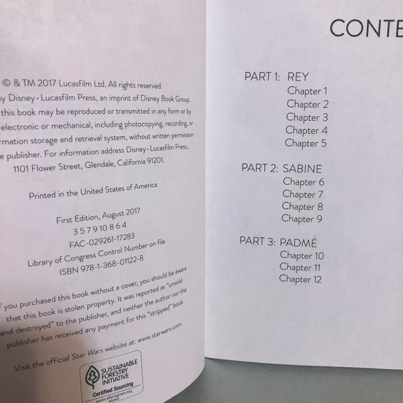 2 Star Wars Books Little Golden Book the Empire Strikes Back & Forces of Destiny - Picture 4 of 7